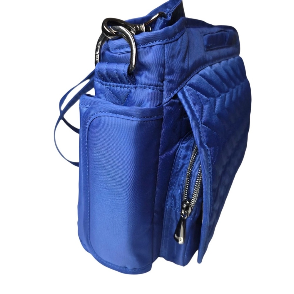 NWT: LUG WINGS SE CROSSBODY BAG - COBALT BLUE & insulated pouch inside - Picture 4 of 10